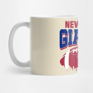 New York Giant Footbal Retro NY Mug